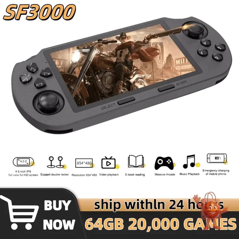 SF3000: הקונסולה הרטרו שסוף סוף עובדת בתור ₪91