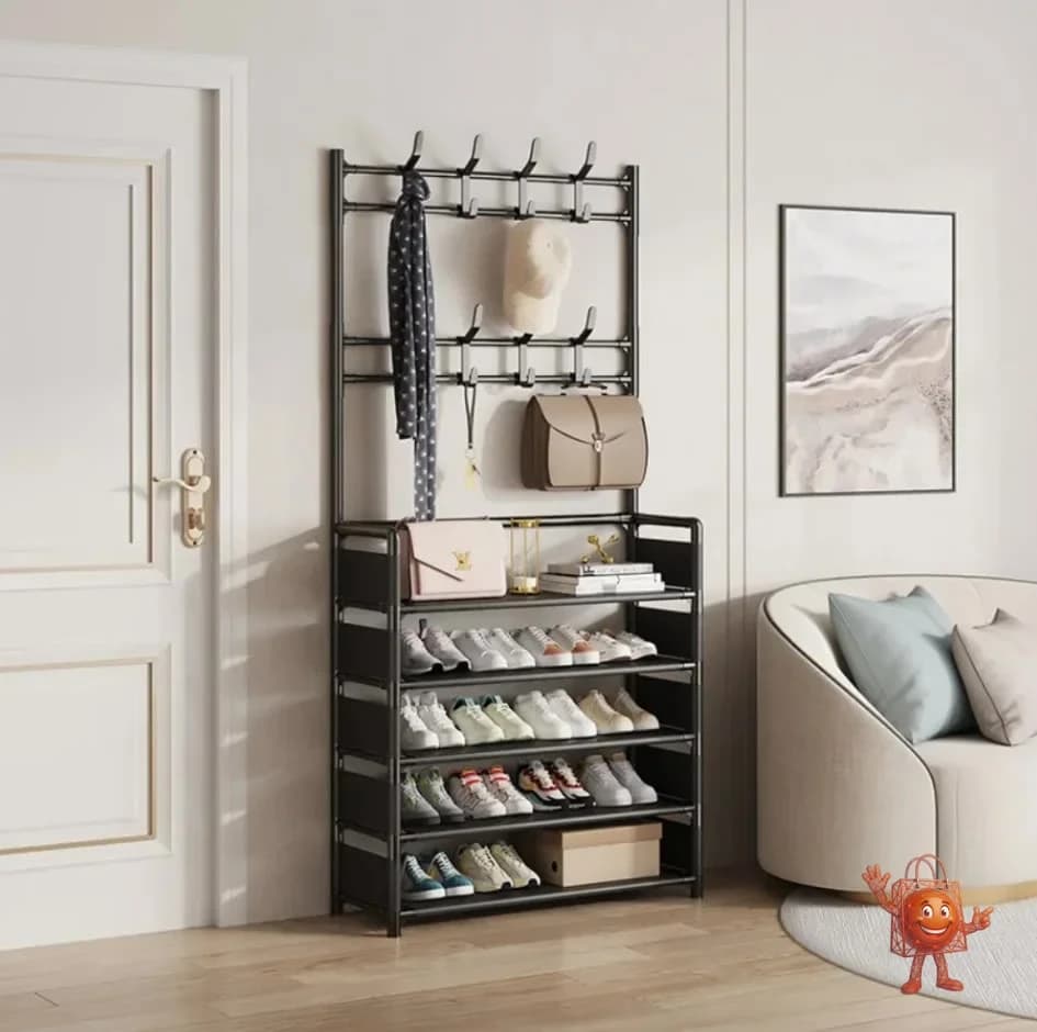 Organizador de puerta para zapatos y gorros: ¿vale €8?