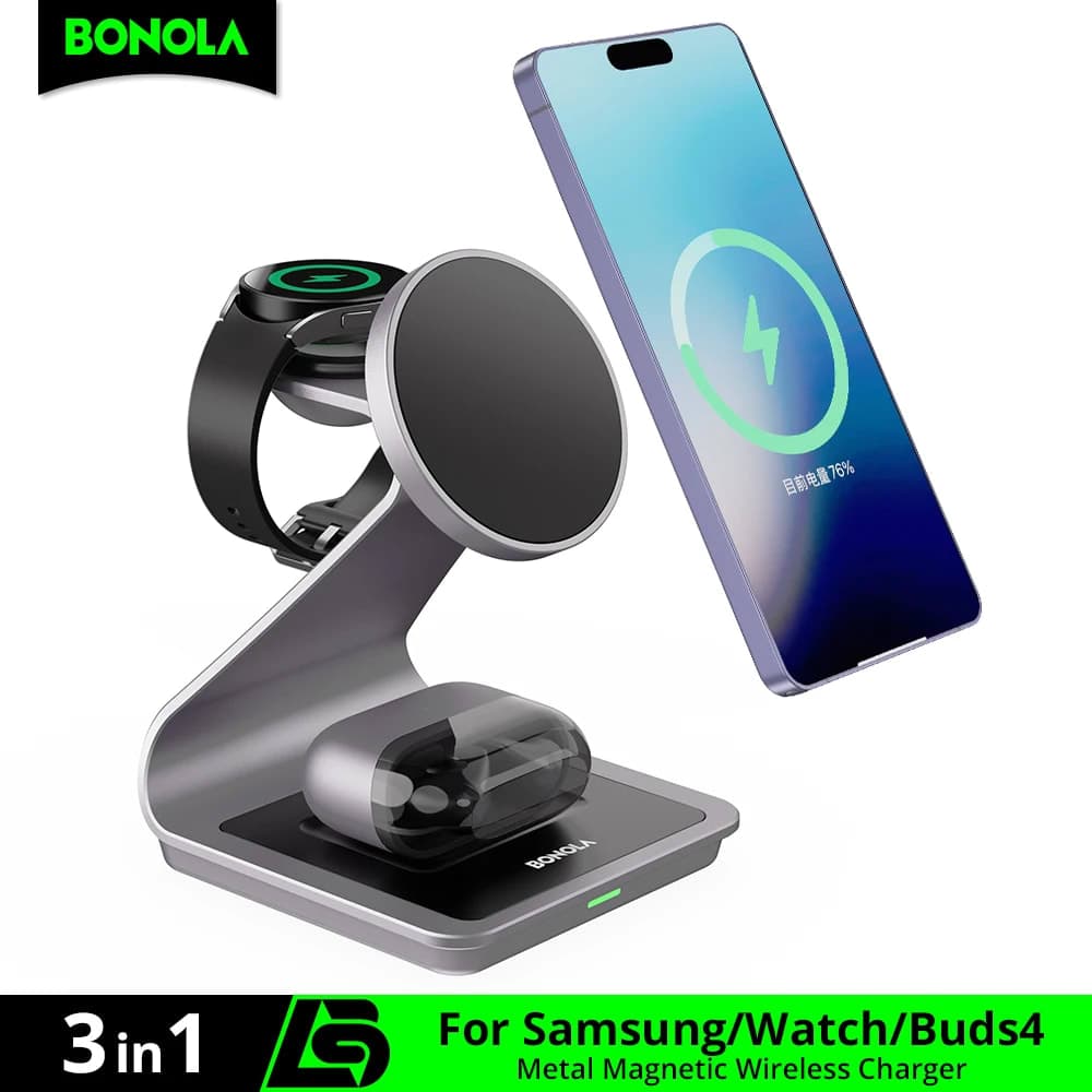Bonola 3 en 1: ¿Vale la pena este cargador inalámbrico para Samsung?