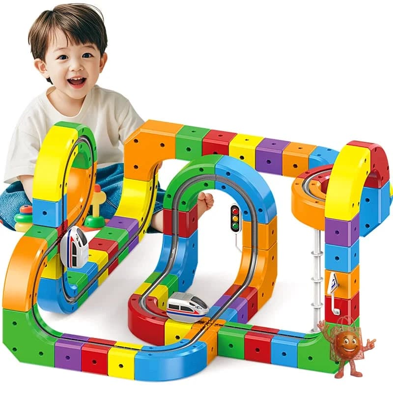 El tren magnético STEM que mi hijo no quiere soltar