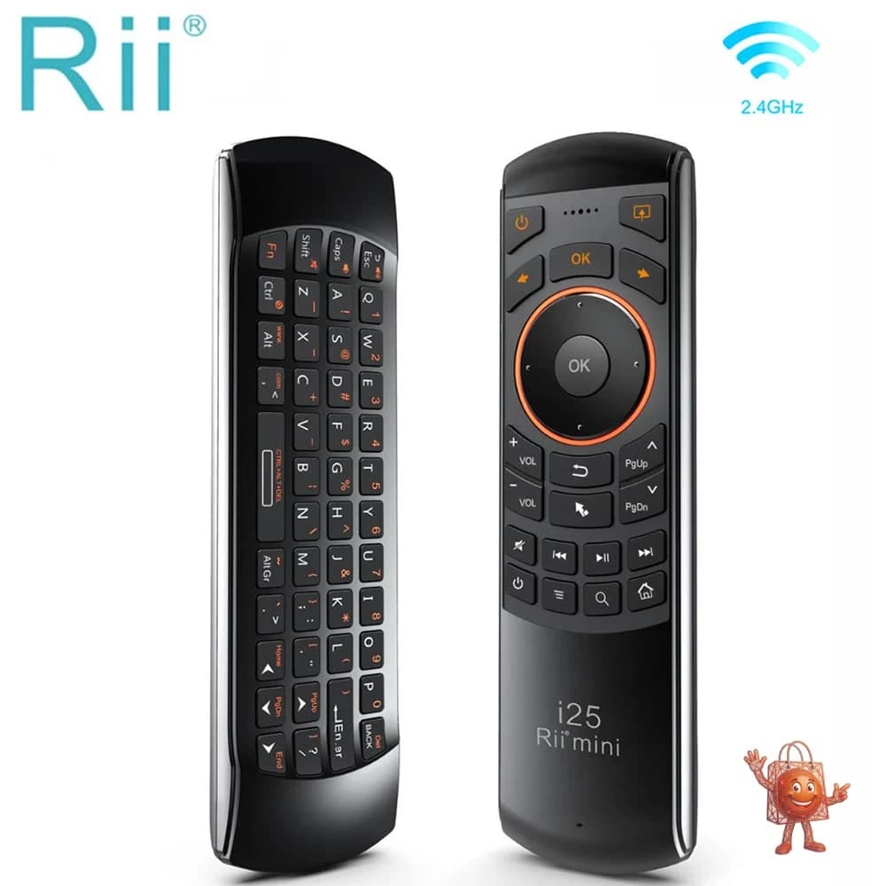 Rii Mini i25: El teclado inalámbrico que transforma tu Smart TV