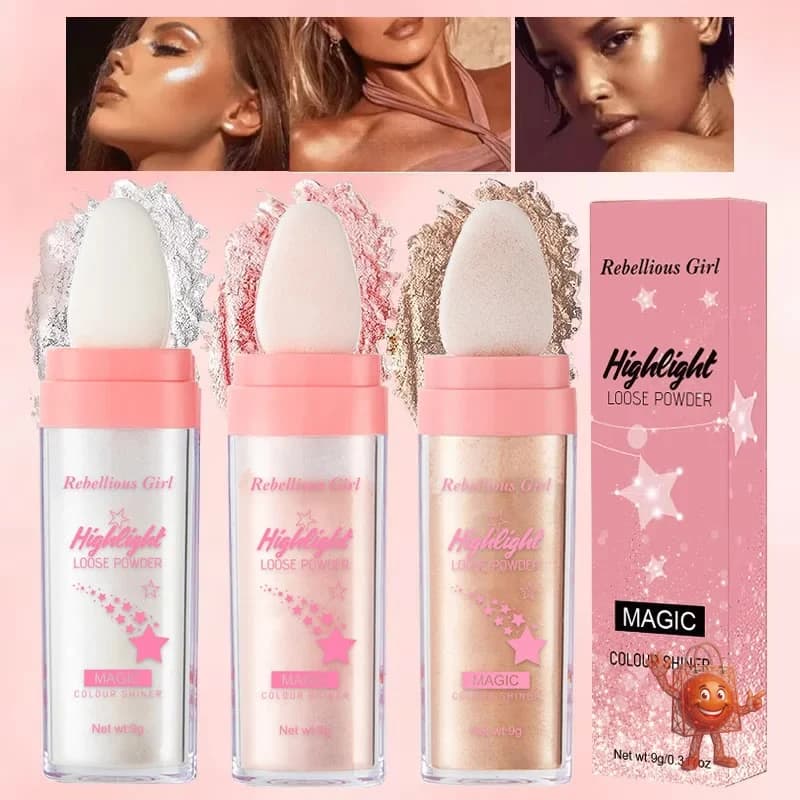 Polvo de hadas brillante: el highlighter que no esperaba encontrar