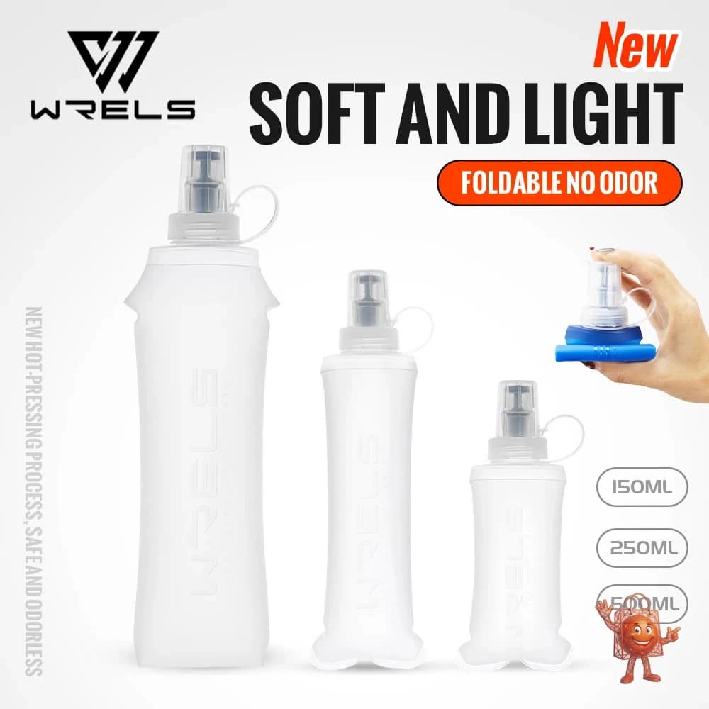 Botella plegable WRELS: ¿vale €3.39 para senderismo?