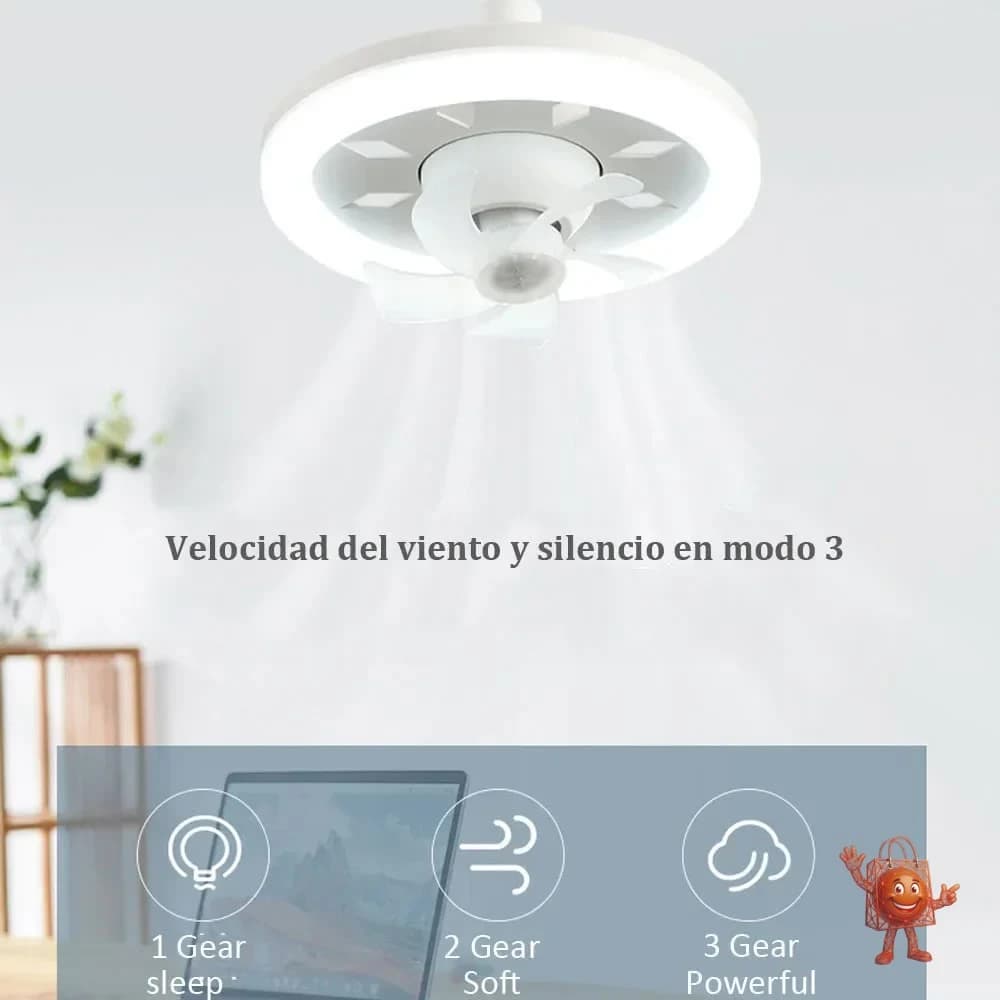 מאוורר תקרה עם LED ב-₪46 — מה בעצם מקבלים?