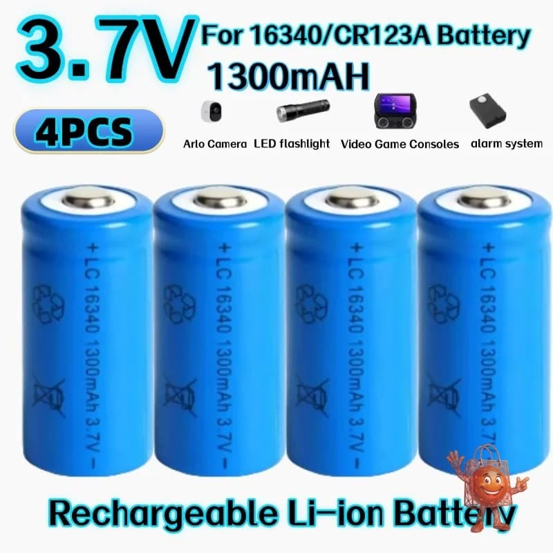 CR123A Rechargeable Batteries for $3.53: Honest Review