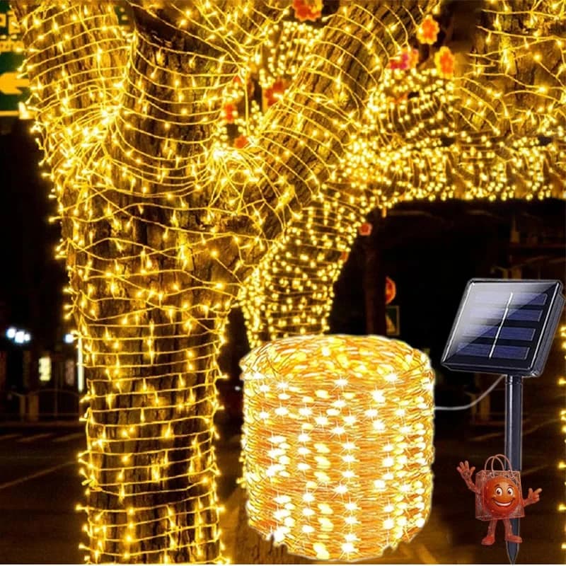 Solar Garden String Lights for $3.60: Honest Review