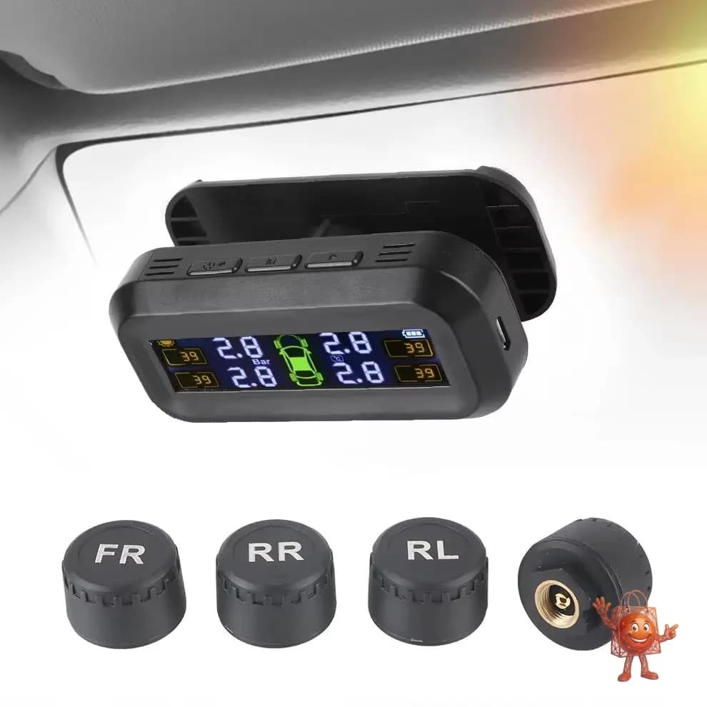 מערכת TPMS סולארית ב-₪50: בדקתי אם זה שווה