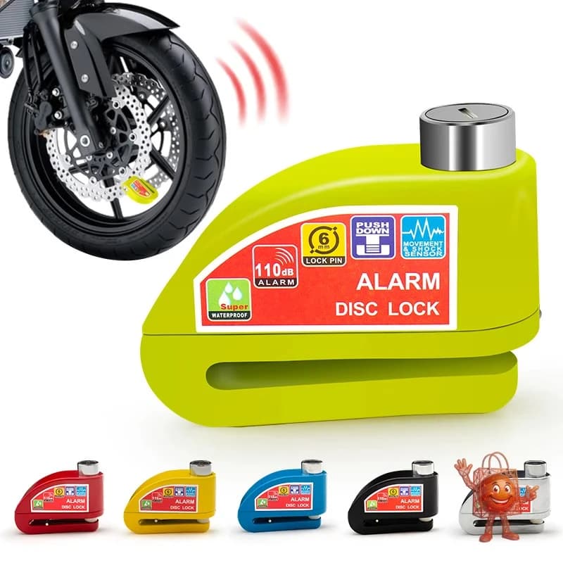 מנעול דיסק עם אזעקה ב-₪38 — שווה או לא שווה?