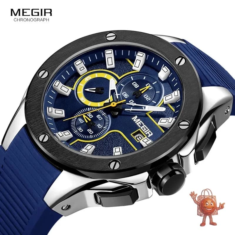 MEGIR 2053 Blue Sports Watch Review: Honest Take at $22