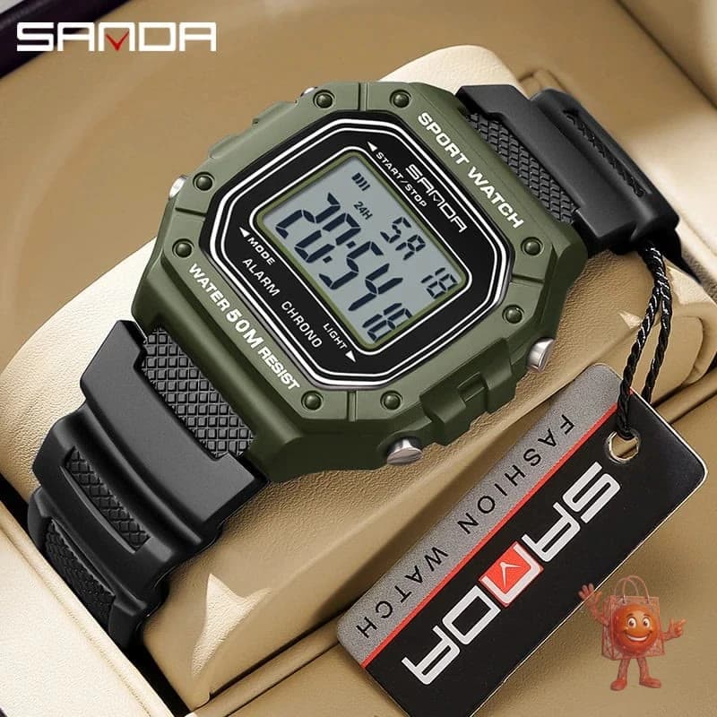 SANDA 2156 Review: A $8 Military Digital Watch Worth Buying?
