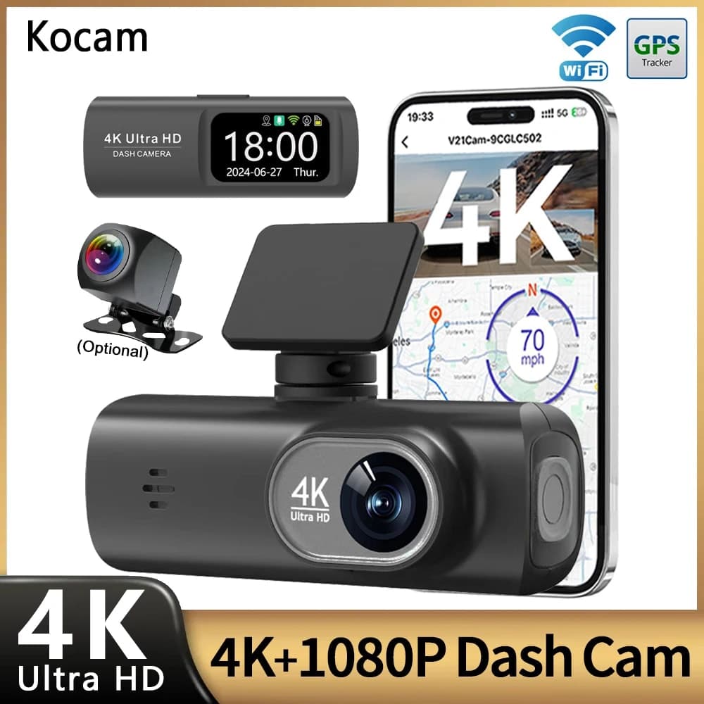4K Dash Cam with GPS and Dual Lens for $32: Honest Review