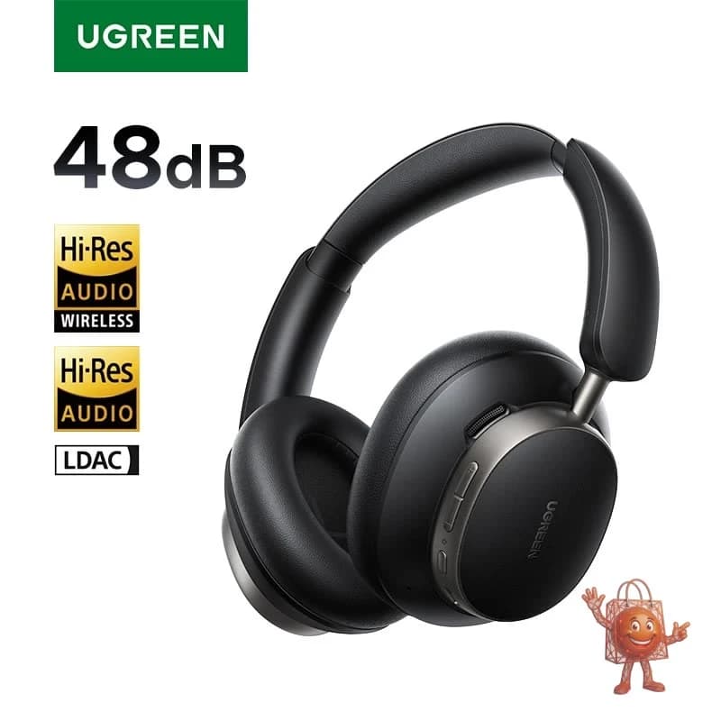 UGREEN Studio Pro: אוזניות ANC ב-₪120 שמתנהגות כמו ב-₪400?