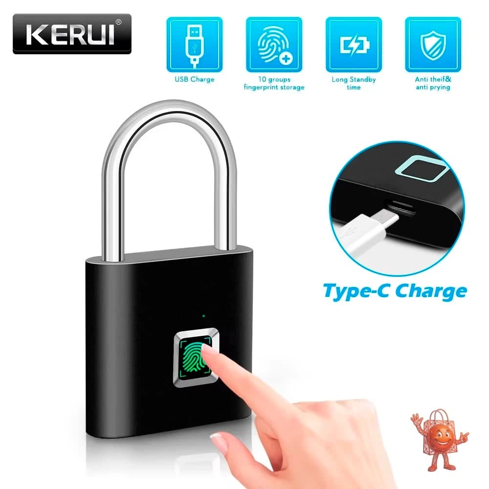 KERUI Fingerprint Lock for $6: Surprisingly Solid or Just Cheap?