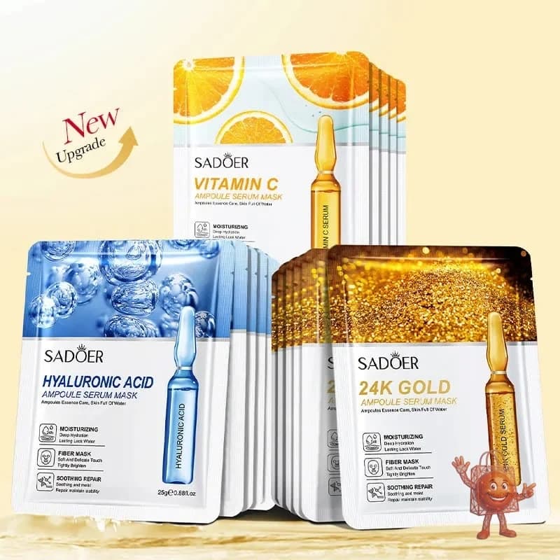 Mascarillas 24K Oro y Vitamina C: ¿Valen la pena a €7?