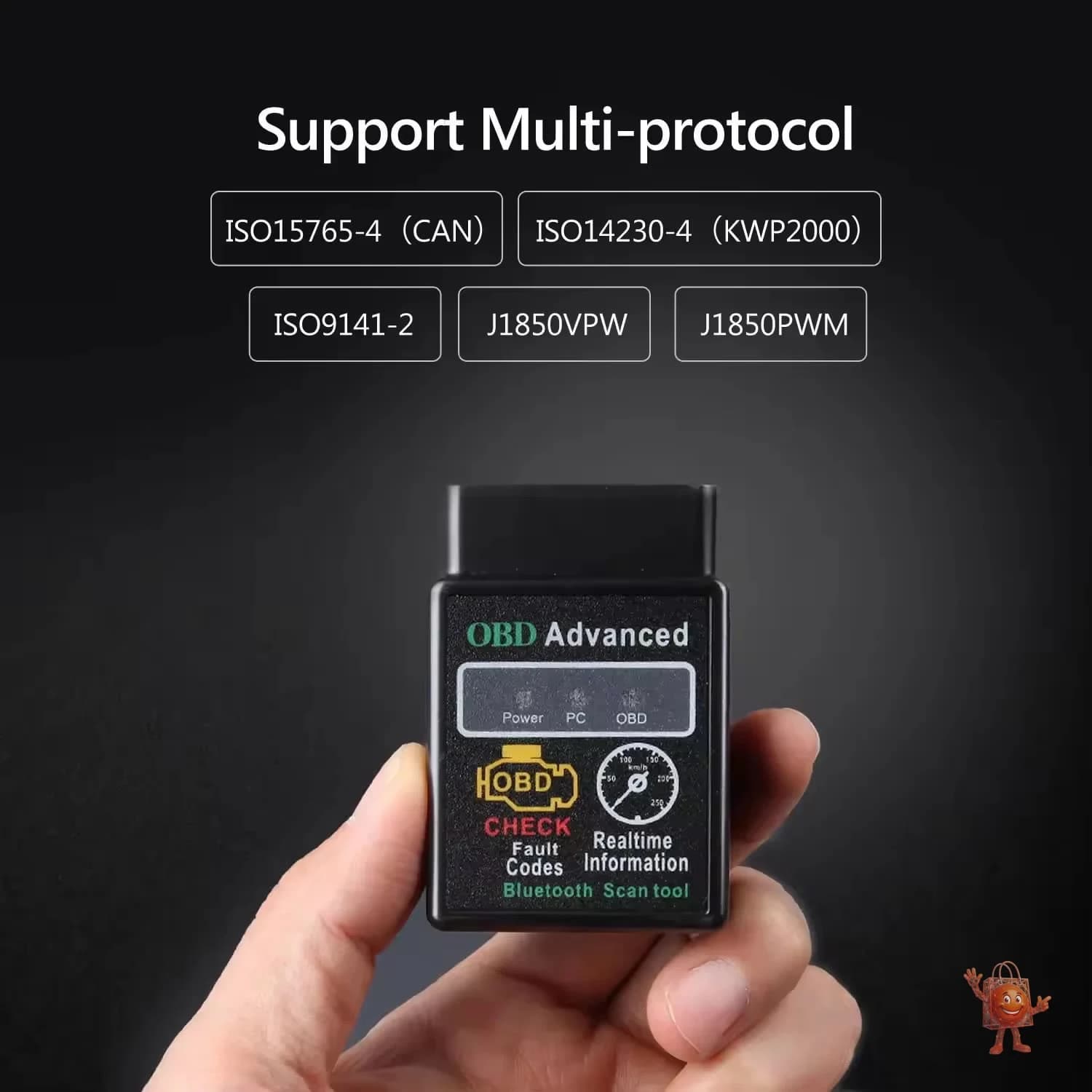 סורק OBD2 אלחוטי ב-₪9: בדקתי אם זה שווה משהו