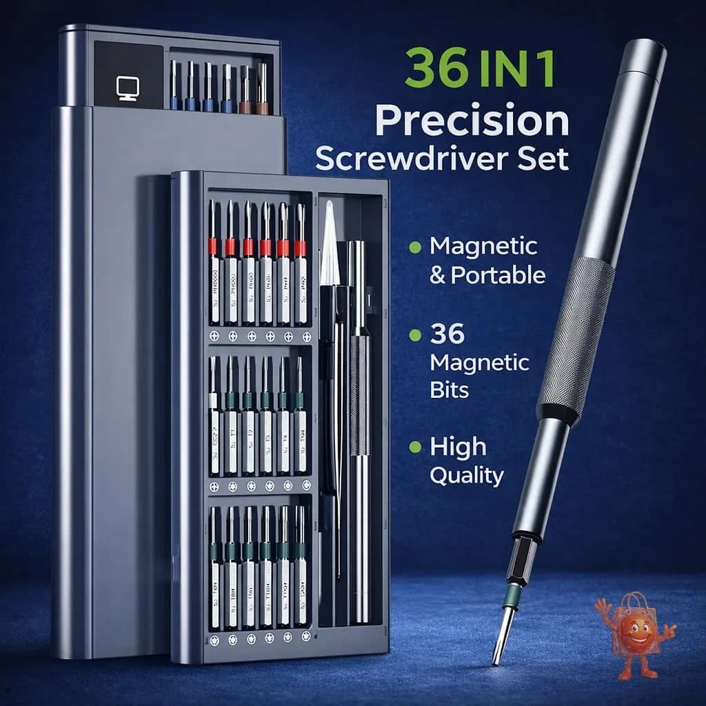 36-in-1 Precision Screwdriver Set: Honest Take at $10